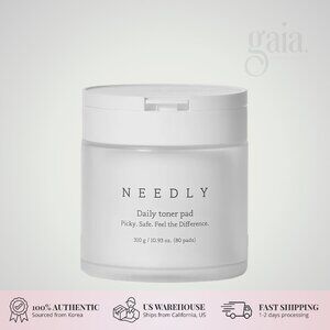 NEEDLY Daily Toner Pad 80 Pads – Exfoliating & Hydrating Pore Care Pads
